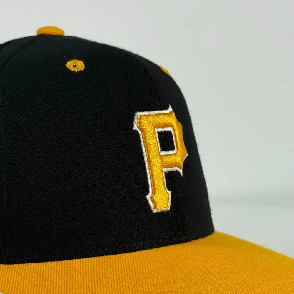 Pirates Snapback Hat American Needle Cooperstown‎ Black Gold